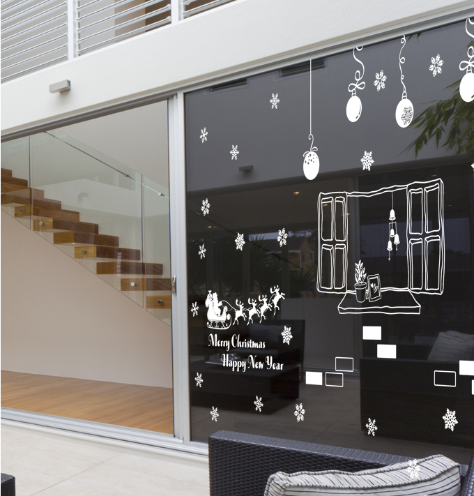 창밖에 눈이 내리면