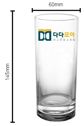 [투명유리] 하이볼 주스잔(대)